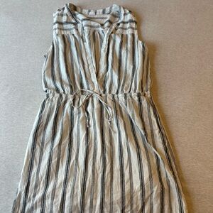 GAP Blue and White Striped Dress